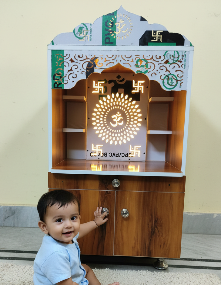 Temple 3*2ft wooden colour