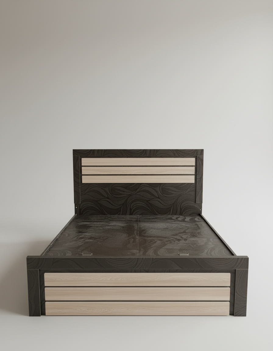 Bed Queen size with storage
